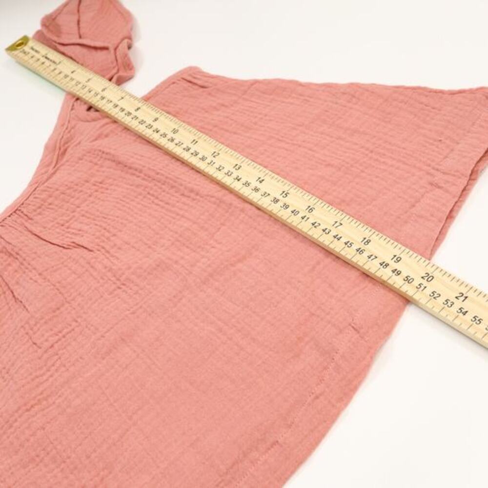 NWT Marine Layer Jude Flutter Sleeve Tank M Rosette 100% Cotton Gauzy Beach Boho - Picture 10 of 10